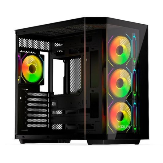 Boîtier PC Krux Empero Midi ATX Cristal RGB