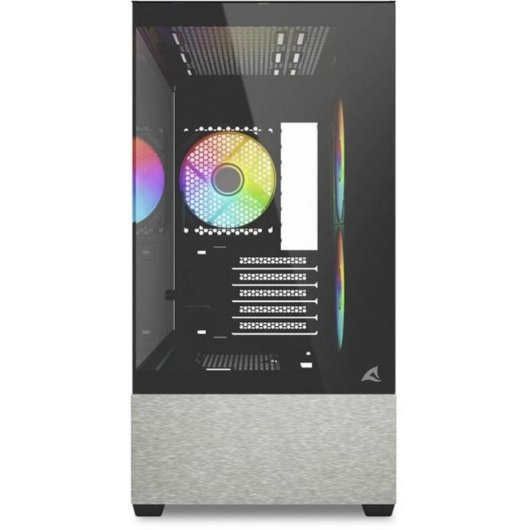 Case PC Sharkoon MK7 ARGB Micro ATX con 3 Ventilatori RGB