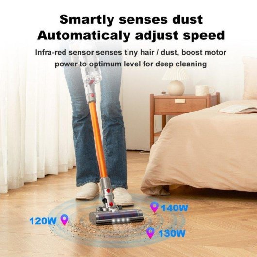 Aspirapolvere senza Fili Liectroux i10 250W 27000Pa 45 min Autonomia HEPA