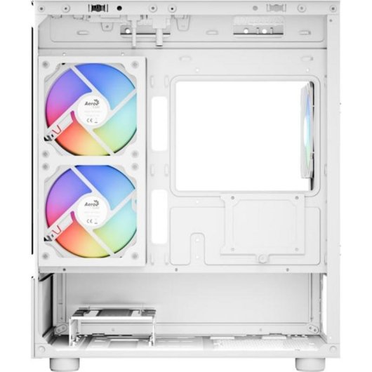 Caja PC Aerocool Viewport Mini ARGB Blanco Cristal Templado