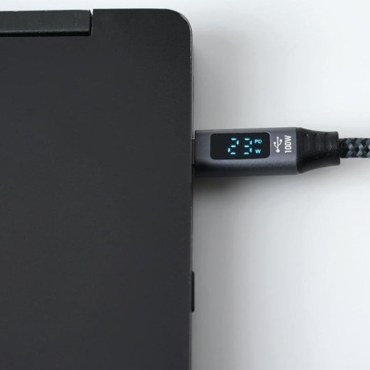 Cabo USB-C MCL 2 m com Ecrã Digital USB 2.0
