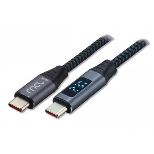Cabo USB-C MCL 2 m com Ecrã Digital USB 2.0