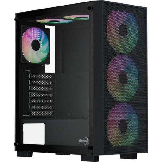 Boîtier PC ATX Aerocool B509A Flow avec panneau mesh et alimentation 650W