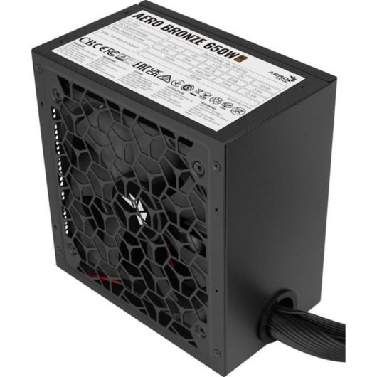 Boîtier PC ATX Aerocool B509A Flow avec panneau mesh et alimentation 650W