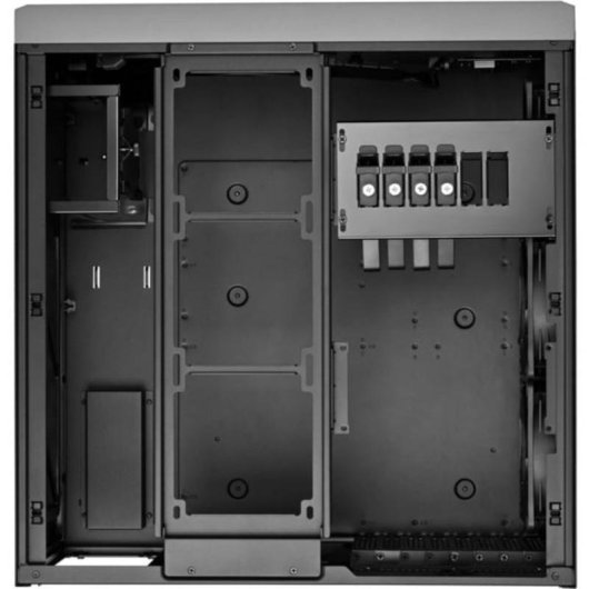 Caja PC HTPC SilverStone Crown 04 5U ATX Gris Oscuro