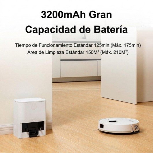 Aspirapolvere Lavapavimenti Liectroux M70 PRO 6500 Pa 210 m² Nero
