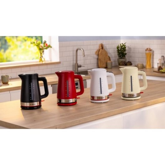 Chaleira elétrica Bosch TWK4M223 1.7L 2400W Sem fios