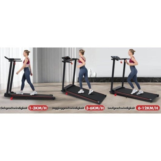 Tapis roulant pliable Rolipo N884P 12 km/h 120 kg 8% 3,0 HP