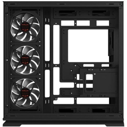 Caja PC Krux Atron Torre Midi Vidrio Templado ARGB
