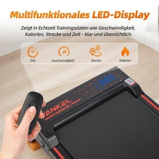 Tapis de course électrique Rolipo T5198 1-6 km/h APP et inclinaison