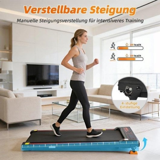 Tapis de course électrique Rolipo T5198 1-6 km/h APP et inclinaison