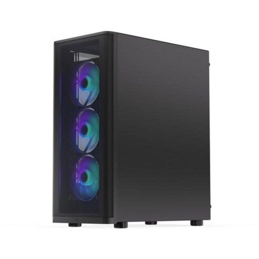 Boîtier PC Endorfy Ventum 400 ARGB Torre Midi avec face avant maille