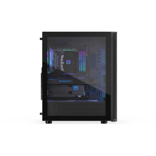 Boîtier PC Endorfy Ventum 400 ARGB Torre Midi avec face avant maille