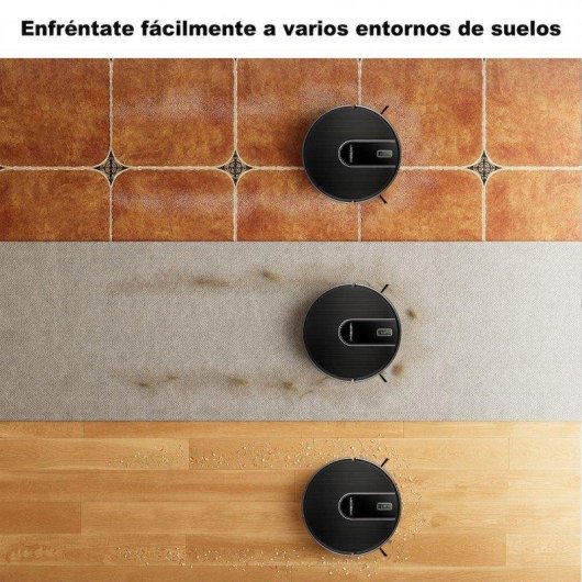 Aspirapolvere senza Fili Liectroux N7S 4000Pa 600ml 4400mAh 120 min WiFi APP