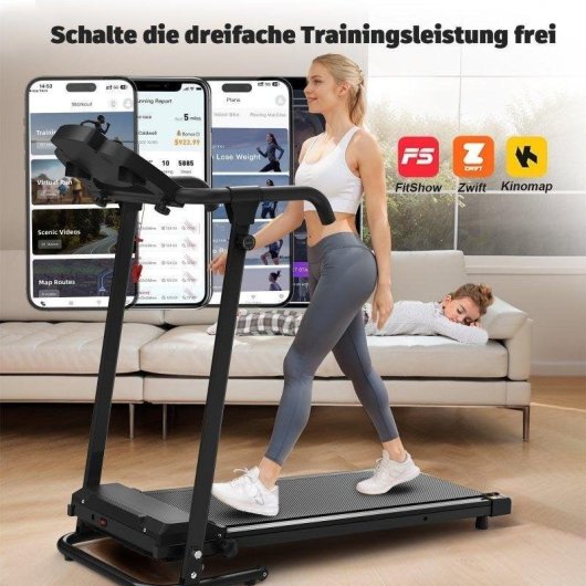 2-in-1 Laufband Rolipo W726S00003 Faltbar