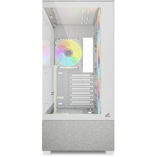 Caja PC Sharkoon AK7 ARGB Blanca Torre Midi ATX
