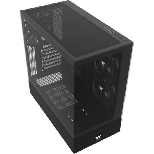Boîtier PC Thermaltake Pureline 270 Noir ATX Midi Verre Trempé Radiateur 360mm