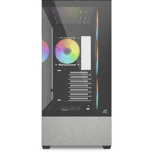 Caja PC Sharkoon AK7 ARGB Torre Midi Vidrio Templado 4 Ventiladores ARGB