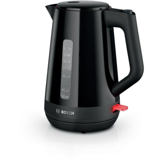 Tetera eléctrica Bosch TWK1M123 1,7 L 2400 W Negro