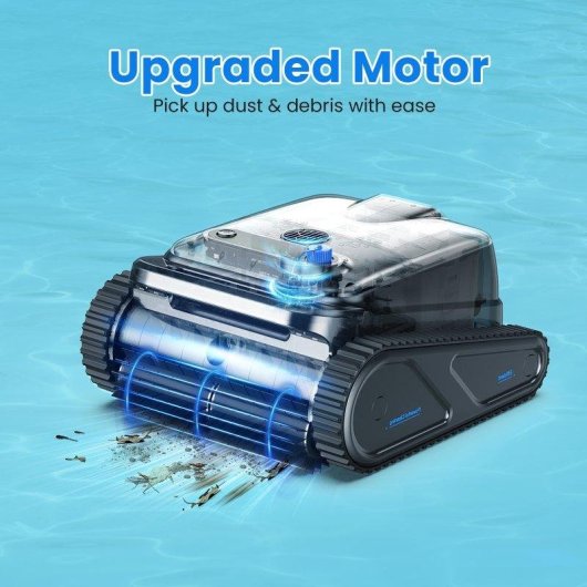 Schwimmbadroboter Rolipo Y50S Kabellos Starke Saugkraft Klettert Waende