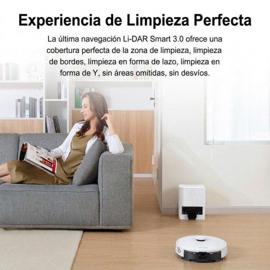 Aspirapolvere Lavapavimenti Liectroux M70 PRO 6500 Pa 175 min 210 m² Nero