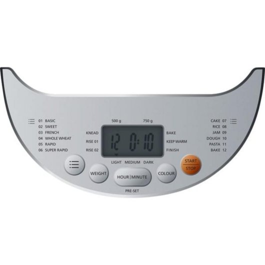 Máquina de Pão Steba BM 3 12 Programas 750g Antiaderente