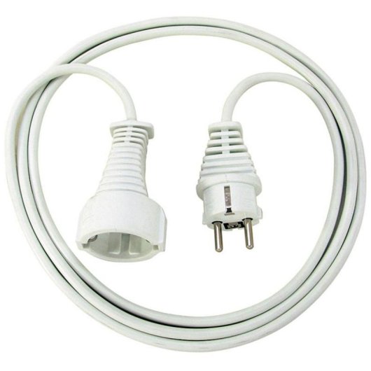Cavo di estensione Brennenstuhl 2 m bianco con connettore CEE7/7