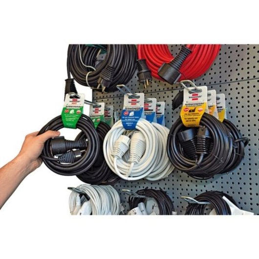 Cavo di estensione Brennenstuhl 2 m bianco con connettore CEE7/7