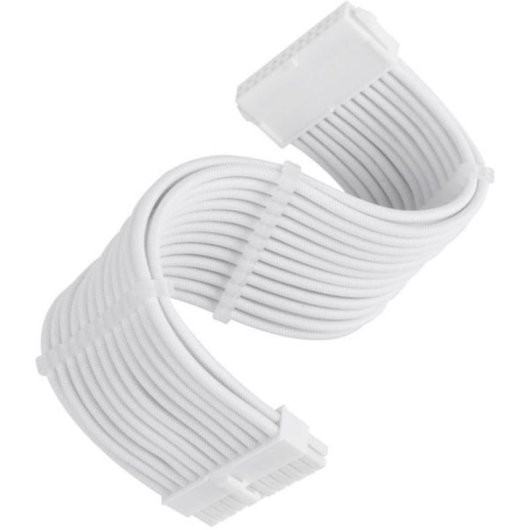 Cable Alimentation ATX 24 Broches SilverStone 30 cm Blanc