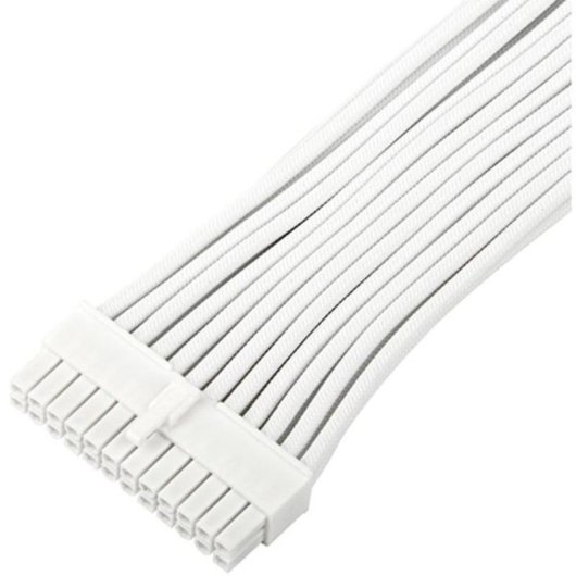 Cable Alimentation ATX 24 Broches SilverStone 30 cm Blanc