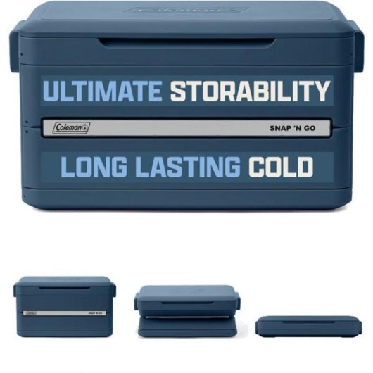 Nevera Coleman Snap'N Go 35QT Refrigeración Pasiva 33 L Azul