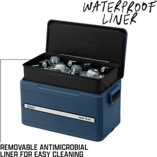 Nevera Coleman Snap'N Go 45QT Plegable 42L Refrigeración Pasiva