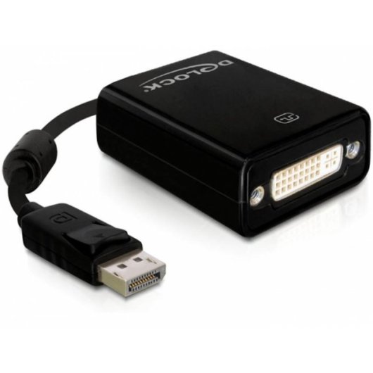 Adattatore DeLOCK 61847 DisplayPort a DVI-I Nero