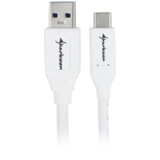 Sharkoon USB-Datenkabel USB-A auf USB-C USB 3.1 Gen 2 10 Gbit/s 1 m
