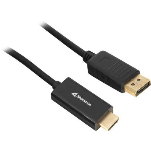 Adapterkabel Sharkoon DisplayPort 1.2 auf HDMI 4K 3 Meter