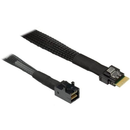 Cavo Inter-Tech SFF 8654-4i a SFF 8643 0,7m