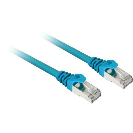Netzwerkkabel Sharkoon SFTP RJ-45 Cat.7a 7,5 m Blau