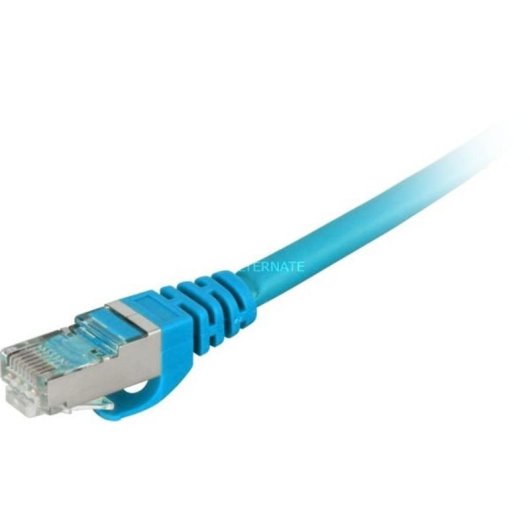 Netzwerkkabel Sharkoon SFTP RJ-45 Cat.7a 7,5 m Blau