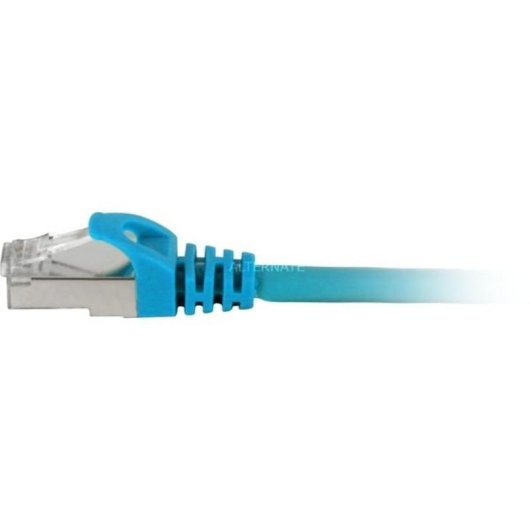 Netzwerkkabel Sharkoon SFTP RJ-45 Cat.7a 7,5 m Blau