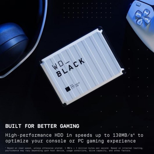 Disque Dur WD BLACK P10 Game Drive 6TB HDD USB pour gaming