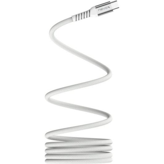 Cable Nevox USB-C 2.0 240W Emarker 1 metro blanco