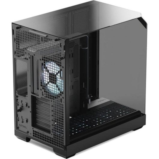 Caja PC APNX V2 Torre Midi ATX Negra con Panel Vidrio Templado Y RGB