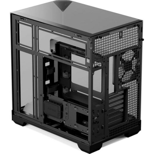 Caja PC APNX V2 Torre Midi ATX Negra con Panel Vidrio Templado Y RGB