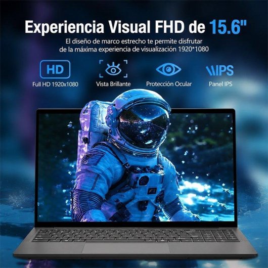Portátil Funyet 15,6" Intel Core M3-8100Y 16GB 512GB SSD Windows 11 Pro
