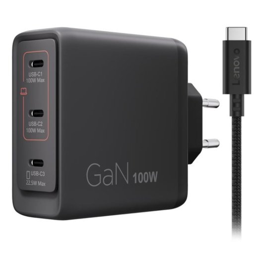 Caricatore universale Lenovo 40AW100BEU 100W USB-C