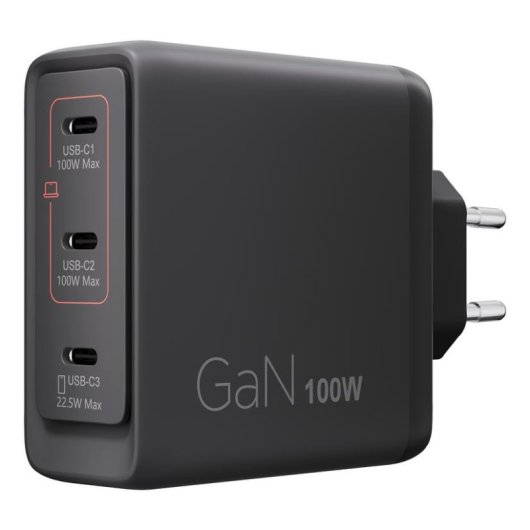 Caricatore universale Lenovo 40AW100BEU 100W USB-C