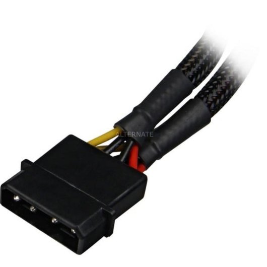 Câble d'alimentation Y Sharkoon 4Pin 5.25" - 2x mâle/femelle