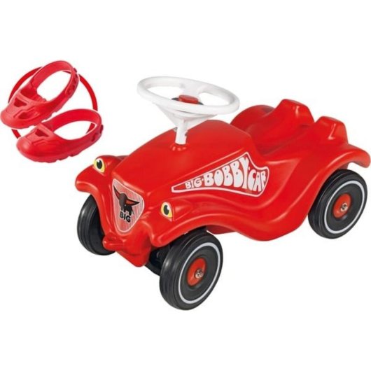BIG Bobby Car Classic Laufauto Rot/Schwarz