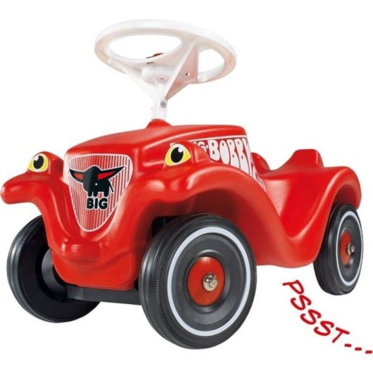 BIG Bobby Car Classic Laufauto Rot/Schwarz