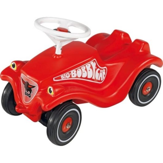 BIG Bobby Car Classic Laufauto Rot/Schwarz